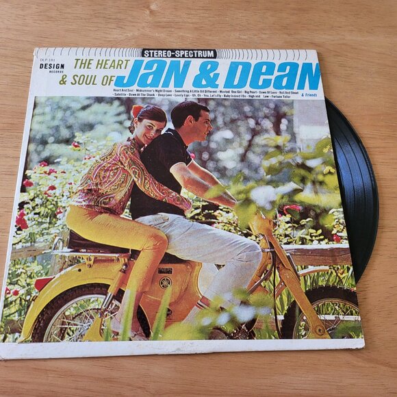JAN & DEAN The Heart And Soul Of Jan & Dean LP 1962 Design Records DLP-181 LP9 - Picture 2 of 11